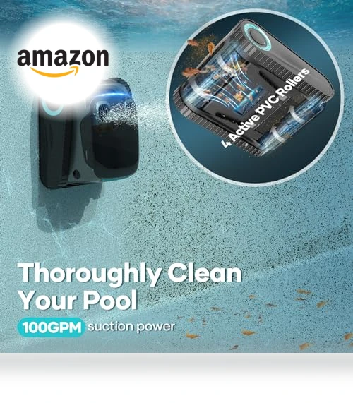 Upgraded Cordless Robotic Pool Cleaner — Automated Pool Maintenance, AIPER