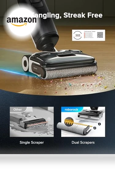 Wet Dry Vacuum Cleaner — Smart Cleaning Robots, Roborock