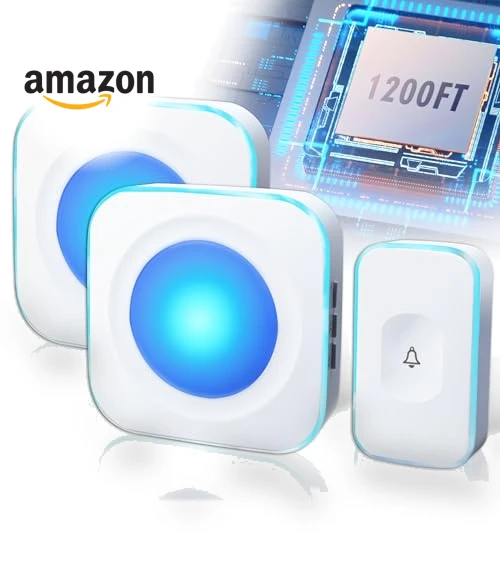 Wireless Doorbell — Push Buttons, FUHONGRUI