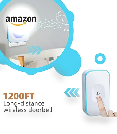 Wireless Doorbell — Push Buttons, FUHONGRUI