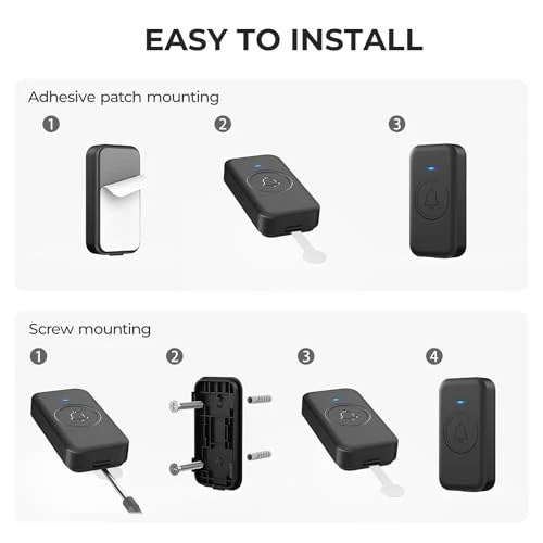 Wireless Doorbell, FOVKSUC