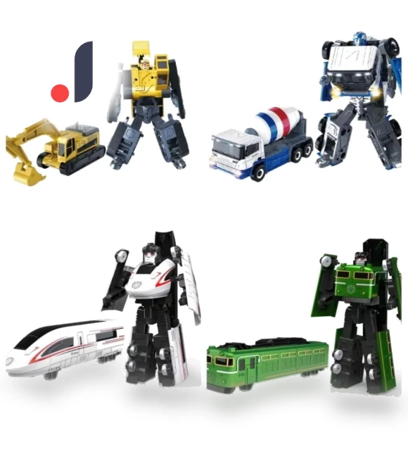 Excavator Transformer Robot Toy — Construction Kits, Lianchuang