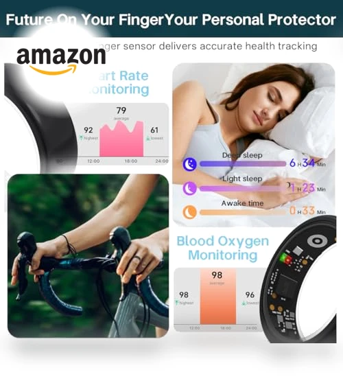 Smart Fitness Tracker Ring — Smart Rings, MUMUCREAM