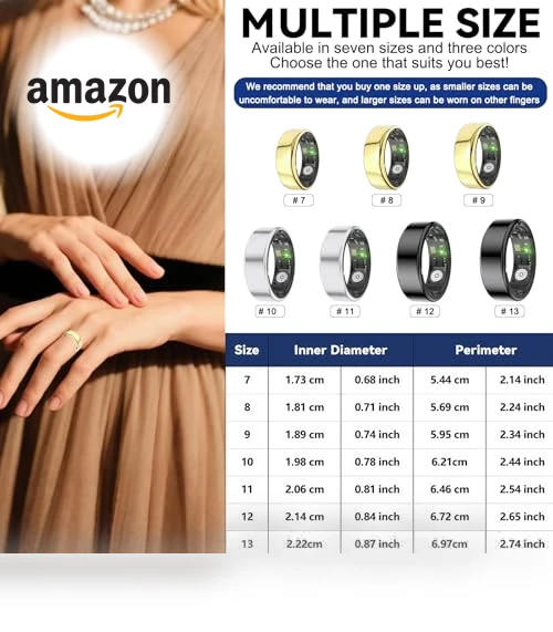 Smart Fitness Tracker Ring — Smart Rings, MUMUCREAM