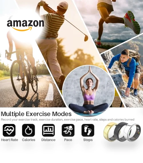 Smart Fitness Tracker Ring — Smart Rings, MUMUCREAM