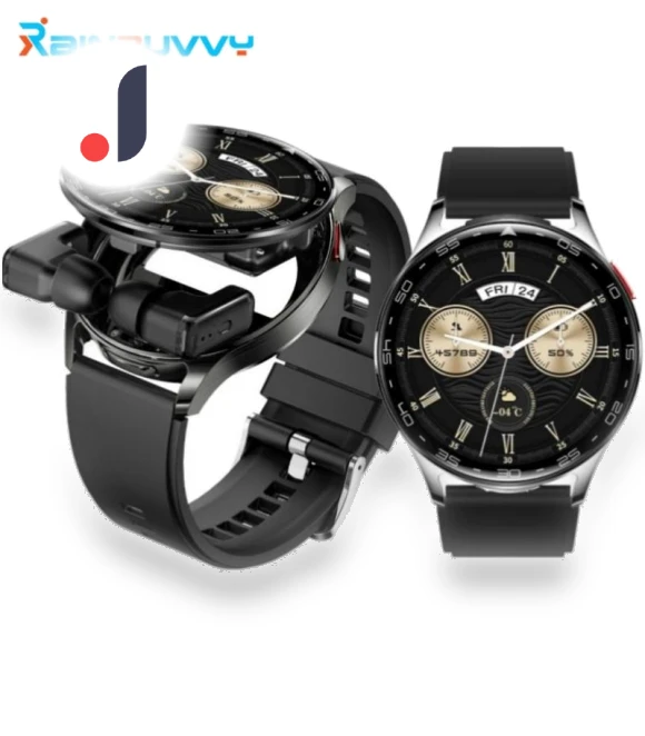 Smart Watch with TWS Earbuds — Wearable Accessories, Rainbuvvy