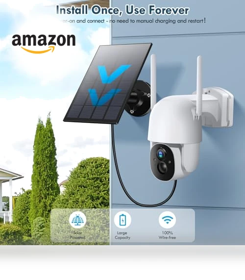 Solar Security Camera — Security Cameras, Poyasilon