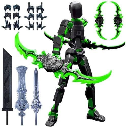 T13 Action Figure with Multiple Accessories, altuco