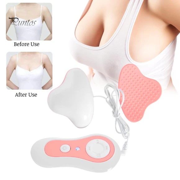 Waterproof Smart Electric Plus Therapy Breast Enhancer Shaper Massager, Houspace