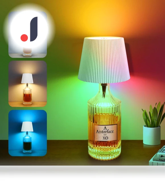 Wireless Touch Control Desk Lamp Bottle — Study & Desk Lighting, MALITAI