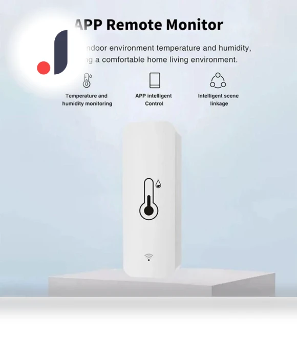 Battery-Powered Humidity and Temperature Monitor — Home Climate Control, JGncbfl954