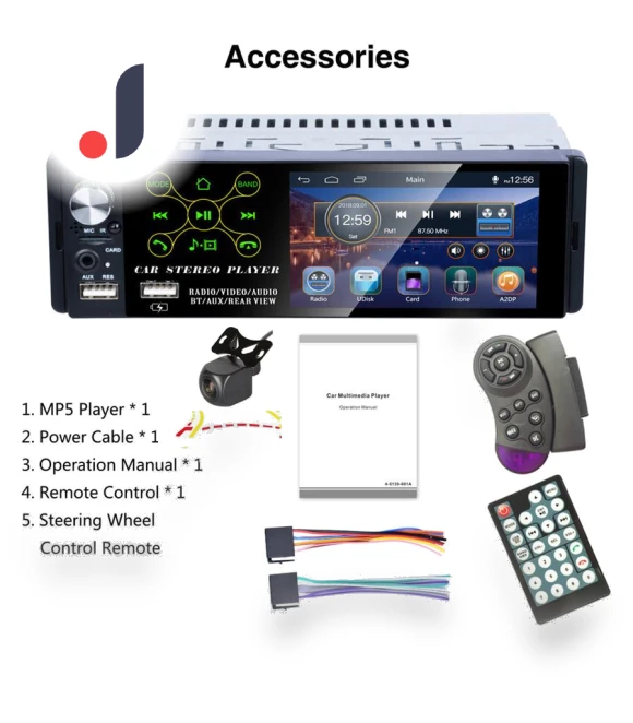 Car Stereo with Touch Screen — Car Installation Essentials, Tautoparts