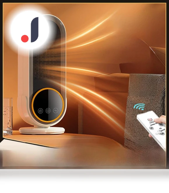 Ceramic Desktop Heater — Portable Heating Solutions, Small Appliances