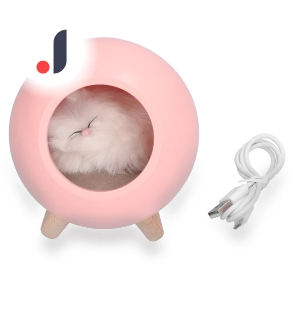 Cute Cat Touch LED Night Light — Night Lights, CosyHome
