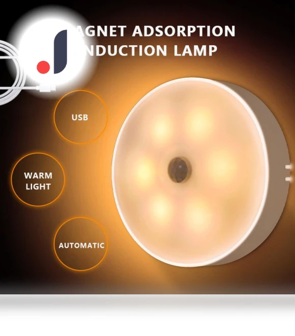 Motion Sensor LED Night Light — Night Lights, PHYUN-autoparts