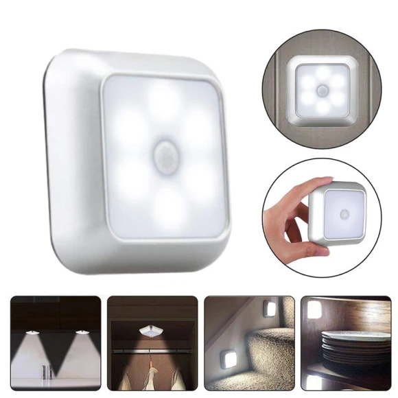 Motion Sensor Night Light Wall Lamp, loverapple
