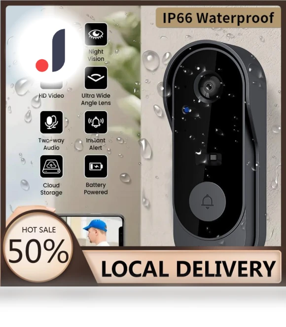 Waterproof Smart Doorbell — Smart Home Security, The Romantics