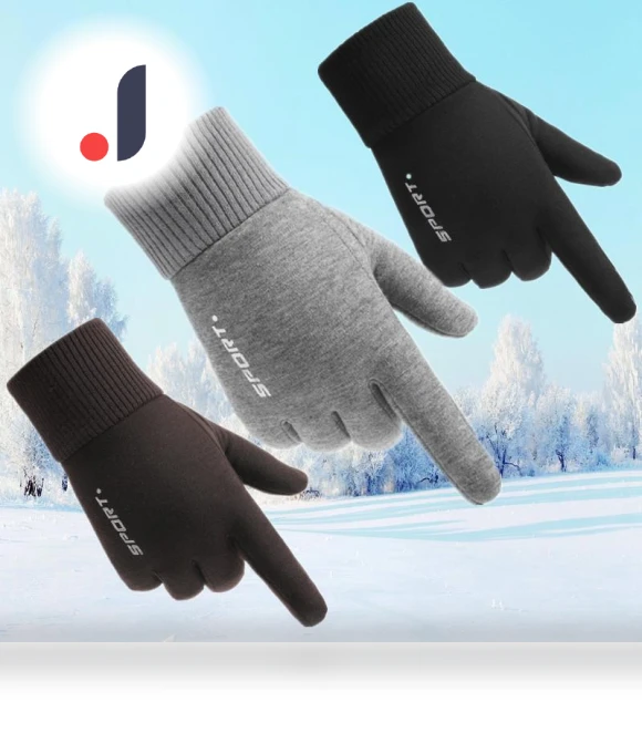 Winter Cycling Gloves with Touchscreen — Gloves & Mittens, Luna Living