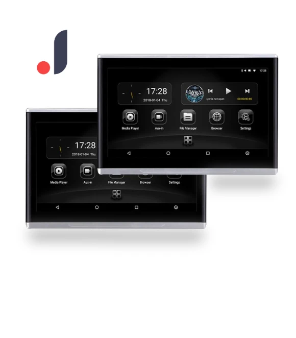 HD 1080P Android 6.0 Headrest Monitors — In-Car Entertainment Systems, Tautoparts