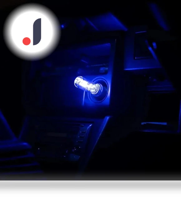 Mini USB Car Ambient Light — Light Kit, NyPhoenix Auto