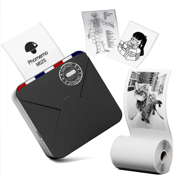 Mobile Smartphone Mini Thermal Label Writer, Phomemo