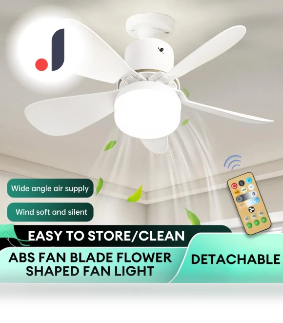 LED Ceiling Fan with Remote Control — Ceiling Fans, Household supplies MH