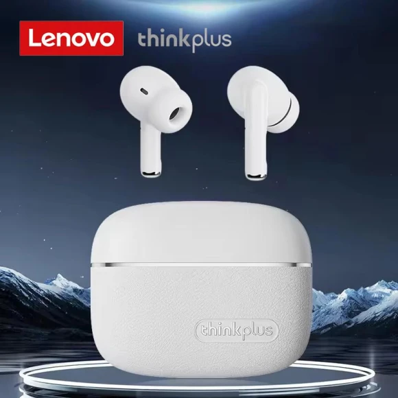 Bluetooth Headphones with Noise Cancellation — Wireless Earbuds, Lenovo