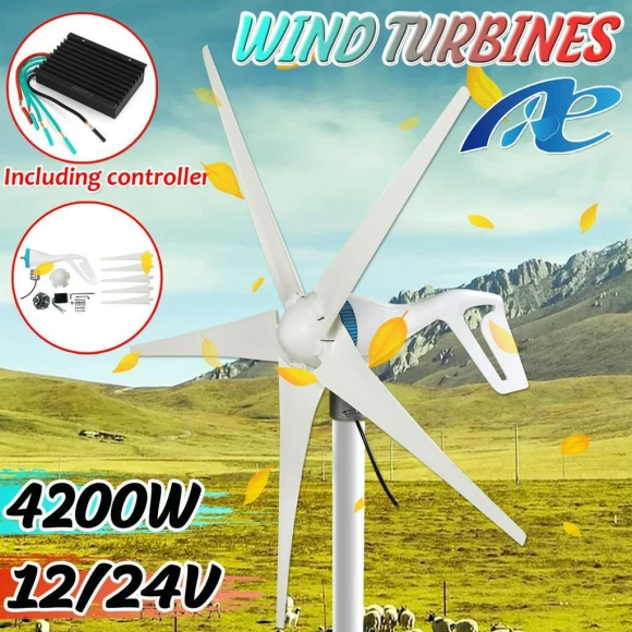 Horizontal Wind Turbine Generator, Decor Dream