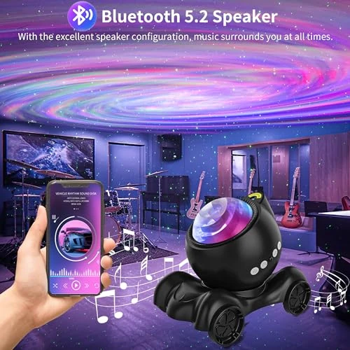 Galaxy Projector with Bluetooth Speaker, ENOKIK