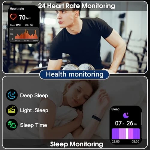 Smart Watch with HD Touch Screen, Fitness and Health Monitoring — Smart Watch, Puqo