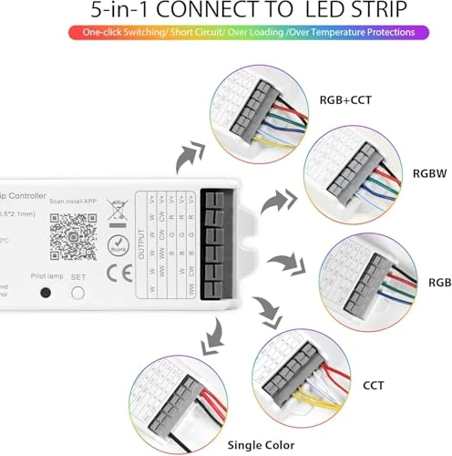 WiFi Remote Controller Kit for LED Strip Lights — LED Strip Lights, XXK