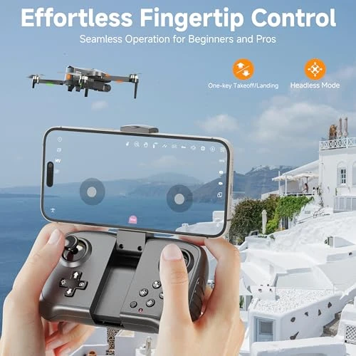4K FPV Foldable Mini RC Drone, PLEGBLE