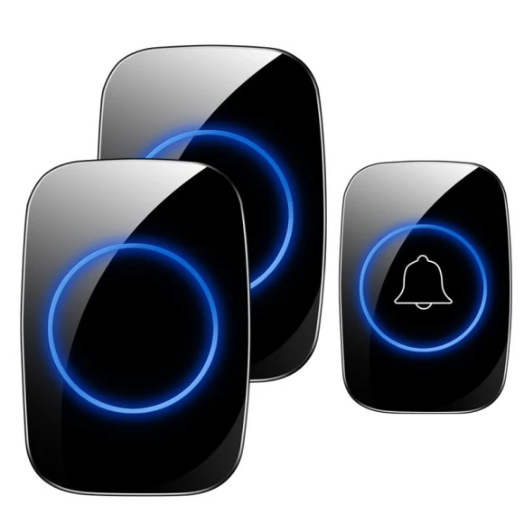 Wireless Doorbell, Five Colorful