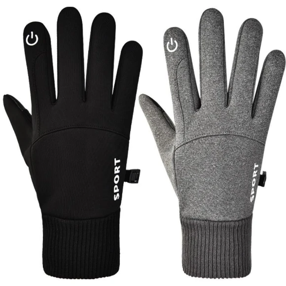 Winter Velvet Driving Gloves with Touchscreen — Heated Gloves, Take One