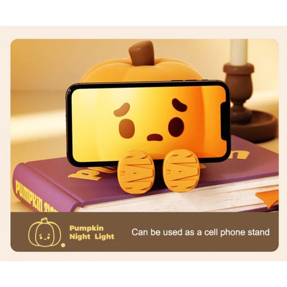 Cute Pumpkin Night Light, Lullabey