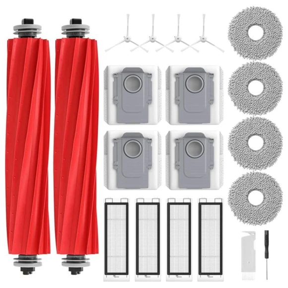 Main Side Brush HEPA Filter Dust Bags, Elegant Living House