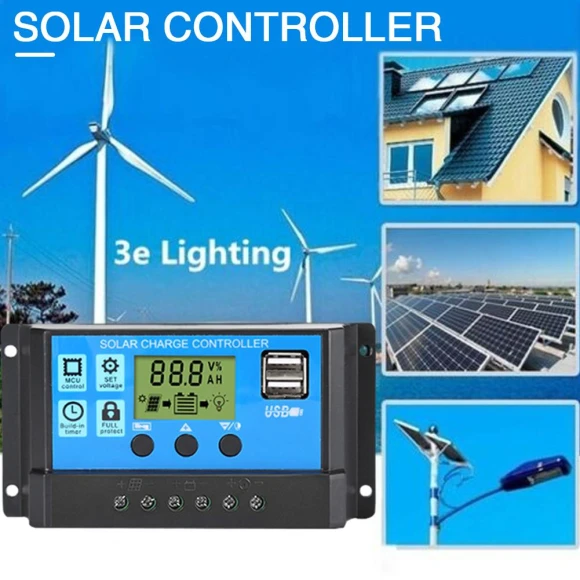Solar Panel Battery Controller, Factory Discount Outlet