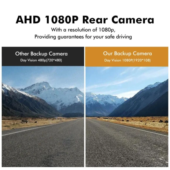 180-degree AHD 1080P Rear View Camera — Backup Camera, A Auto Parts Mall