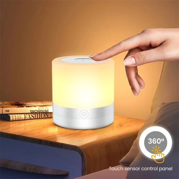 LED Night Light Touch Light, Rainbow Rain