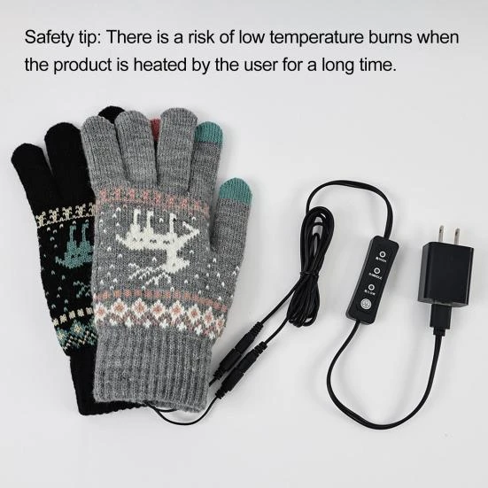 USB Heated Touchscreen Gloves, Zoeneed