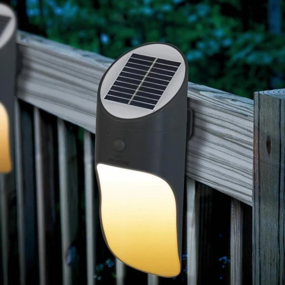 LED Solar Light Microwave Sensor Wall Lamp, Comfort Homeware