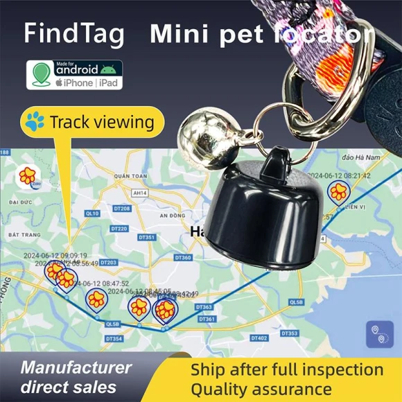 Smart GPS Tracker — Dog GPS Tracker, Autumn Orchids