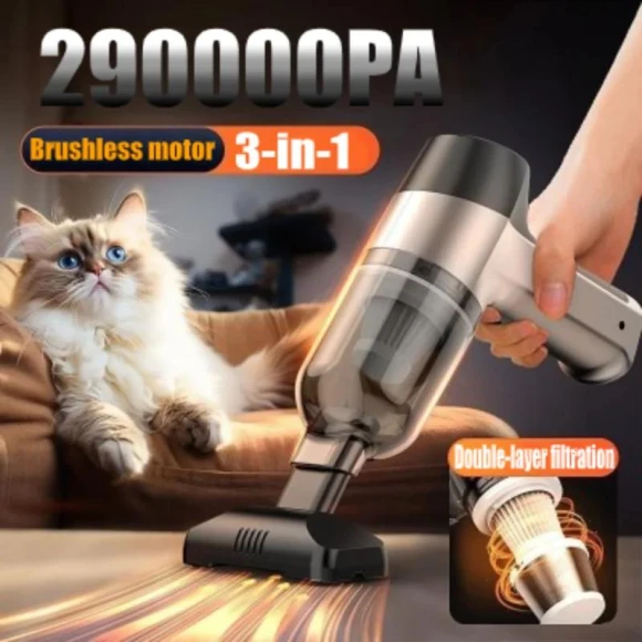 4-in-1 Car Vacuum Cleaner, Homeware Essentials