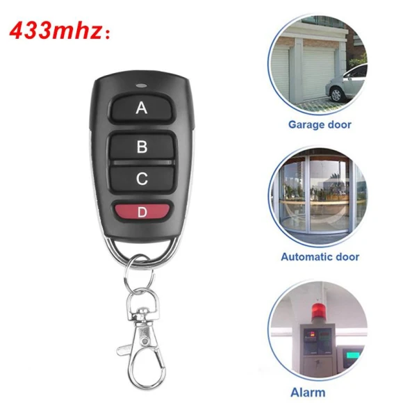 433 MHz Garage Door Opener Remote Control, Dream Garage