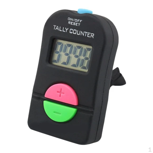 Digital Hand Tally Counter with Clickers, Handy Hobbies