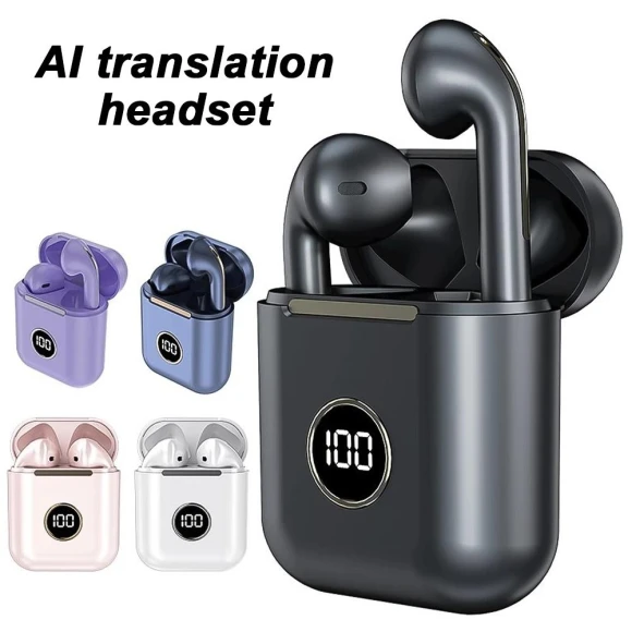 AI Translation Bluetooth Earbuds, greenyard