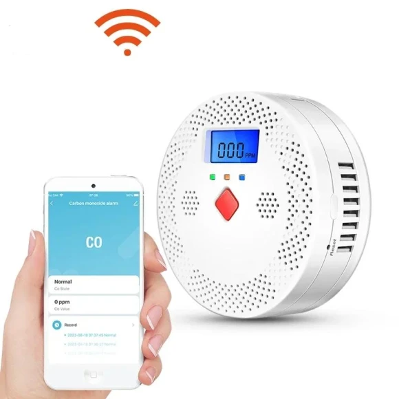 Wi-Fi Carbon Monoxide Detector, ToyousoniC