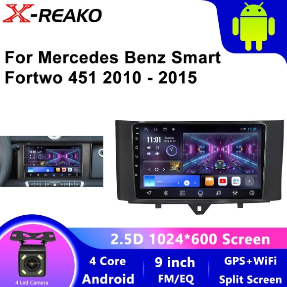 2DIN Android Auto Car Multimedia System, X-REAKO Global Car Radio