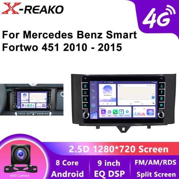 2DIN Car Intelligent System Android Auto Multimedia Player, X-REAKO Global Car Radio