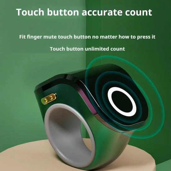 Smart Time Counting Ring — Smart Ring, caicaichen